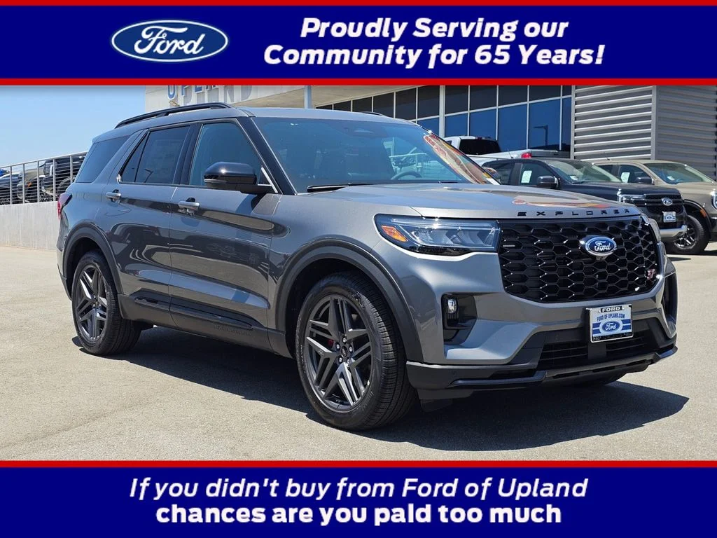 New 2026 Carbonized Gray Metallic Ford ST image 1