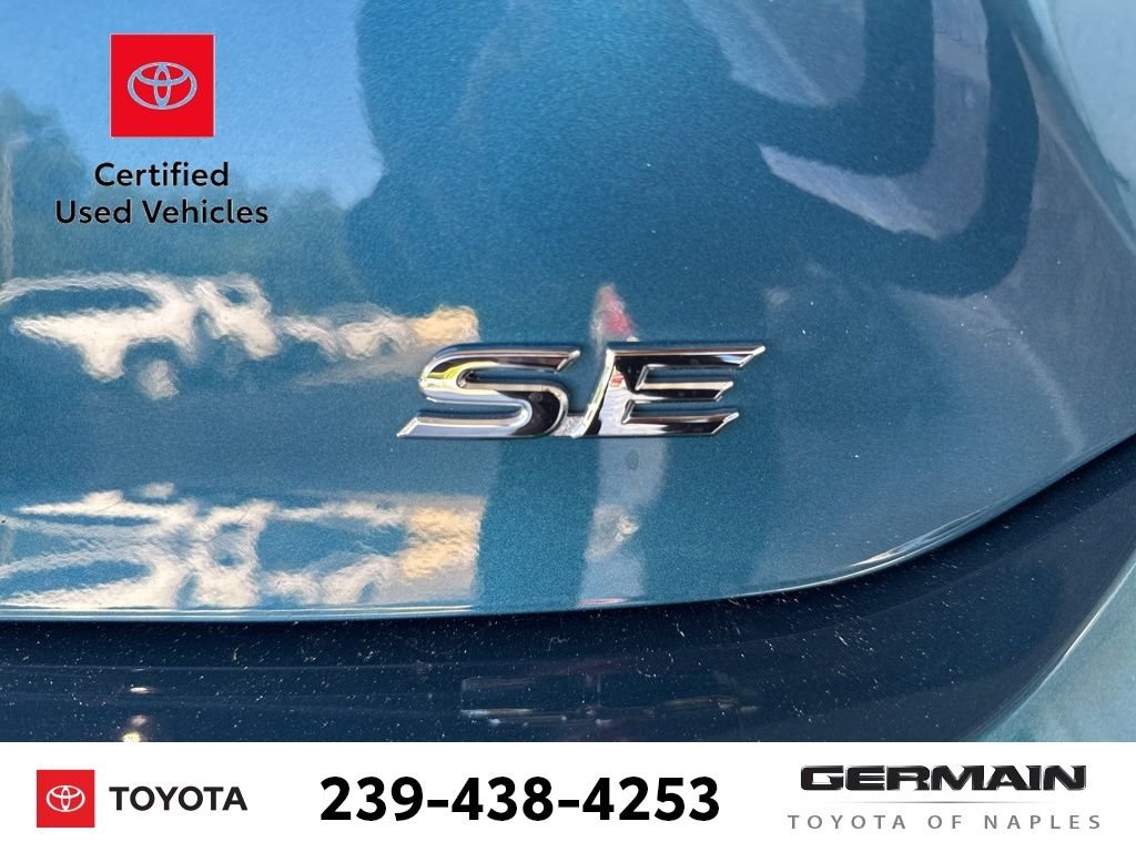 Used 2025 Blue Toyota SE image 5