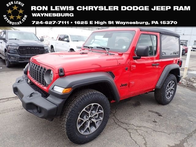 New 2026 Firecracker Red Clear-Coat Exterior Paint Jeep Sport S image 1