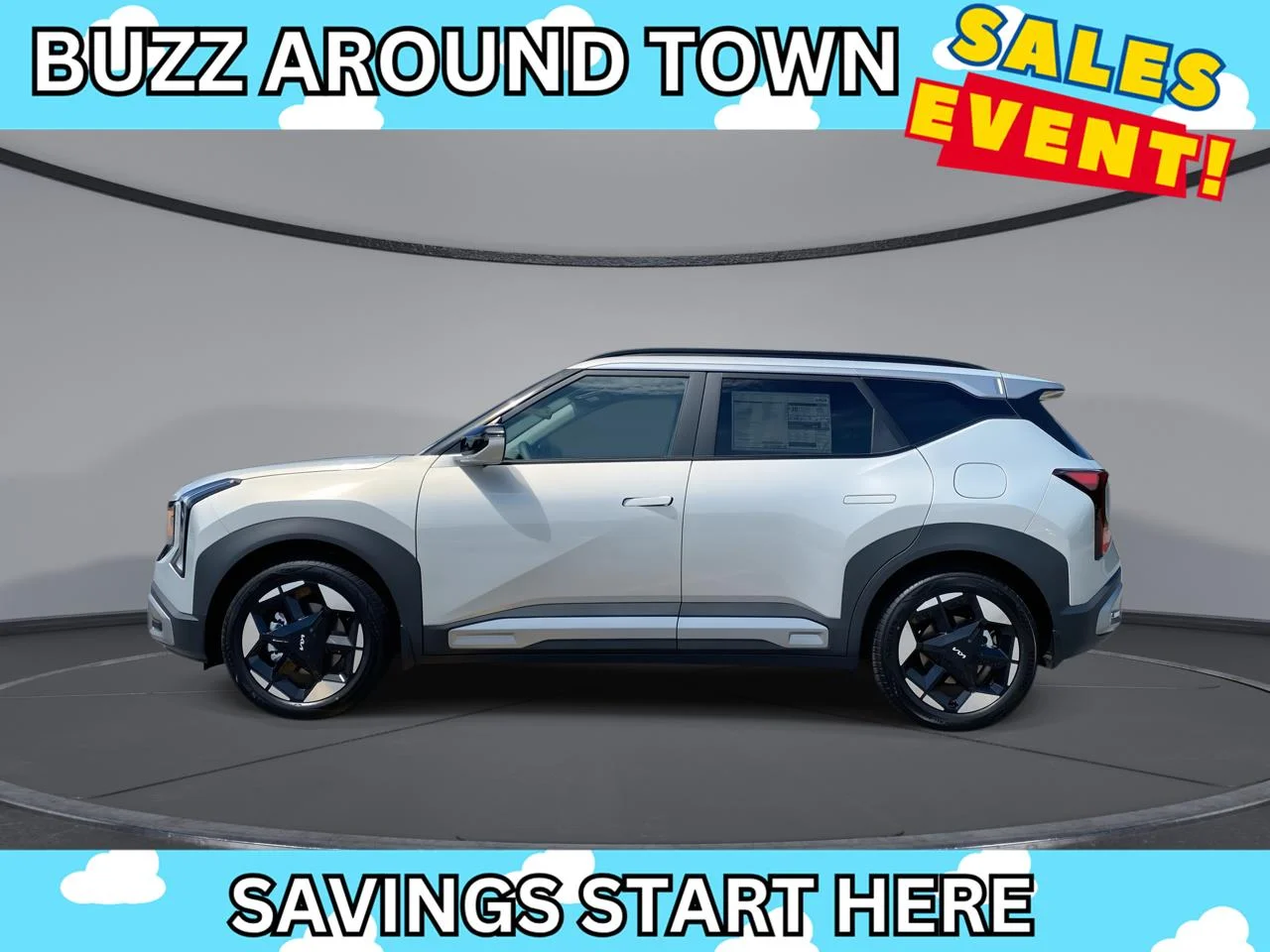 New 2027 Ivory Silver Kia EX image 5
