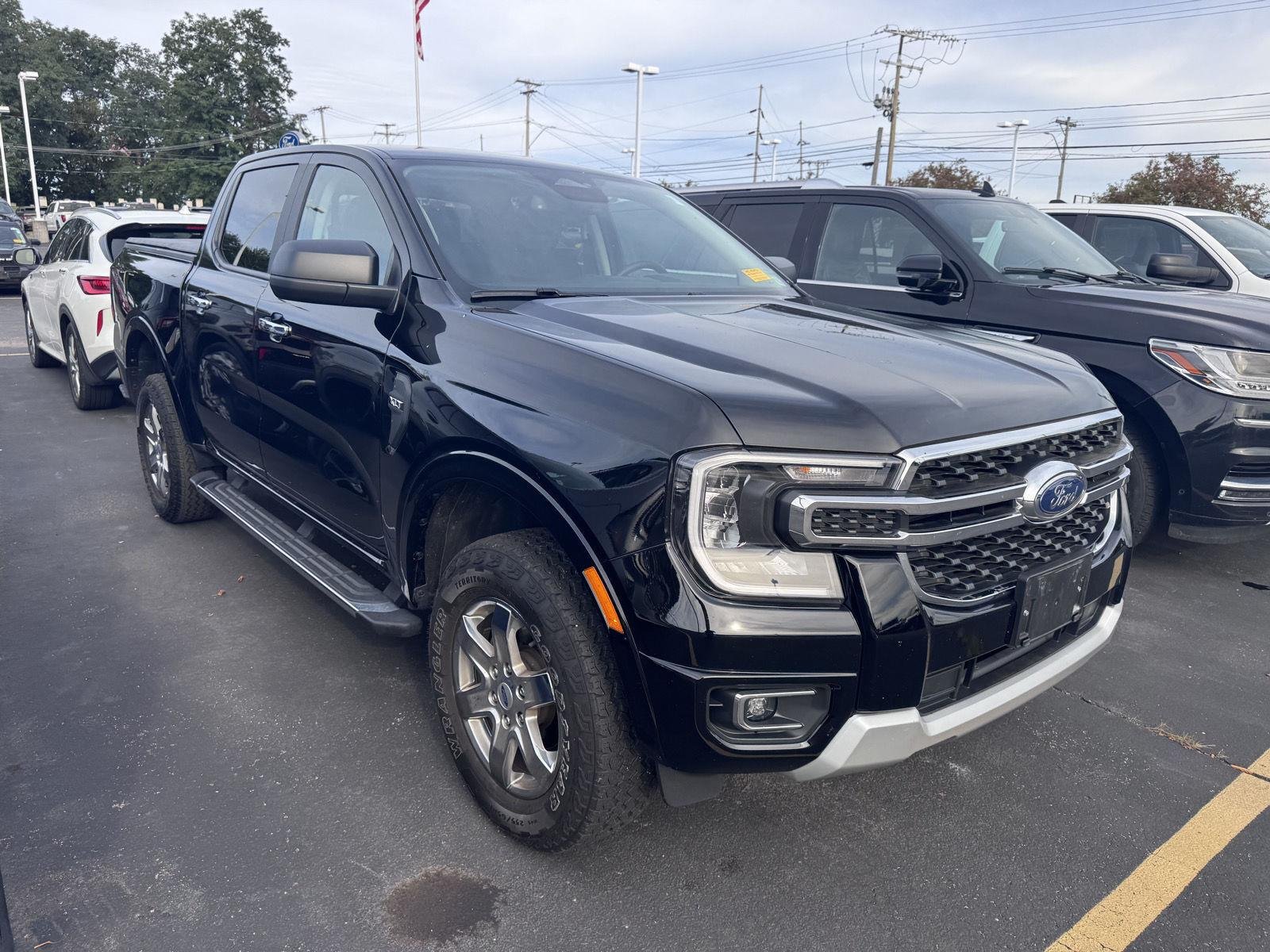 Used 2024 Shadow Black Ford XLT image 3