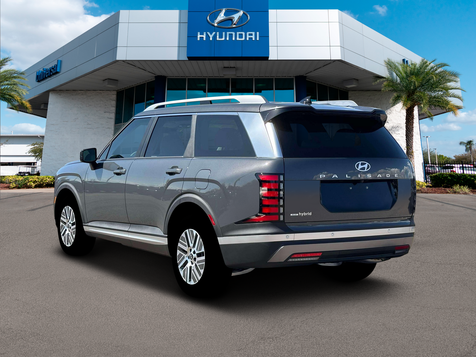 New 2026 Gray Hyundai Blue SEL 8P image 6