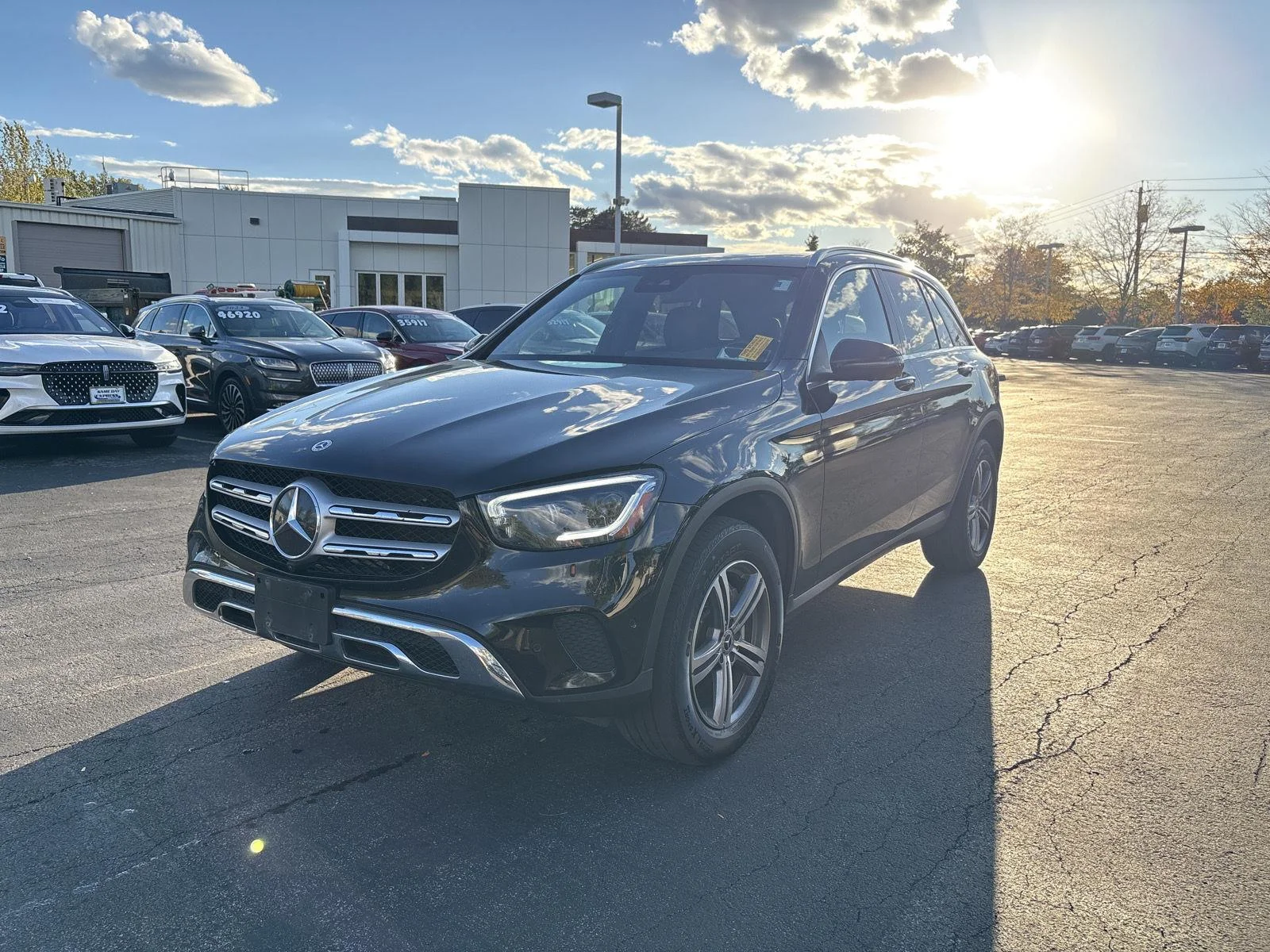 Used 2022 Black Mercedes-Benz GLC 300 image 3