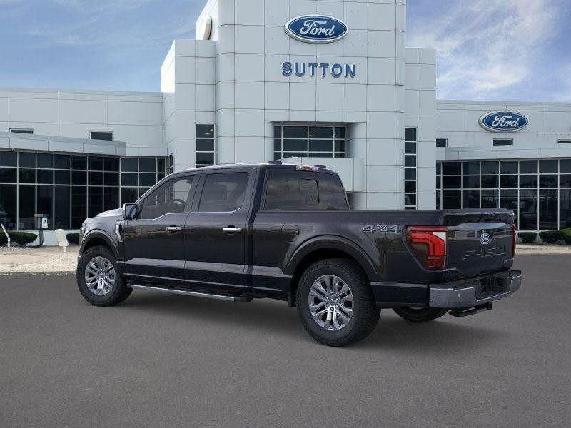 New 2025 Agate Black Metallic Ford Lariat® image 4