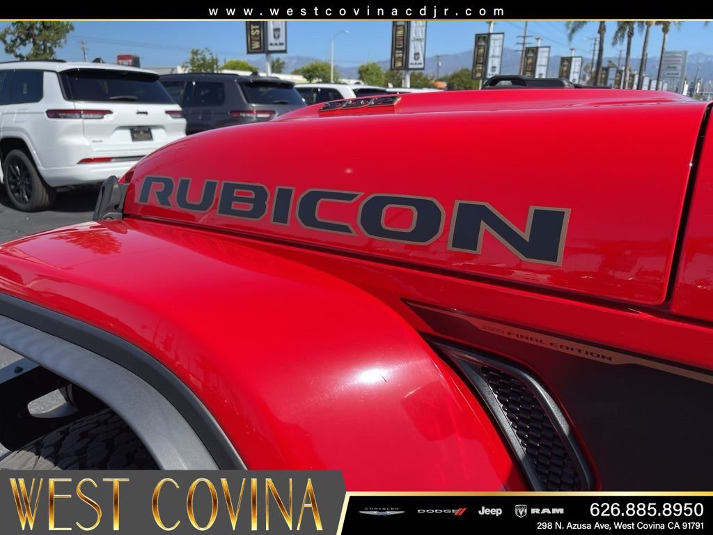New 2024 Firecracker Red Clear-Coat Exterior Paint Jeep Rubicon 392 image 11