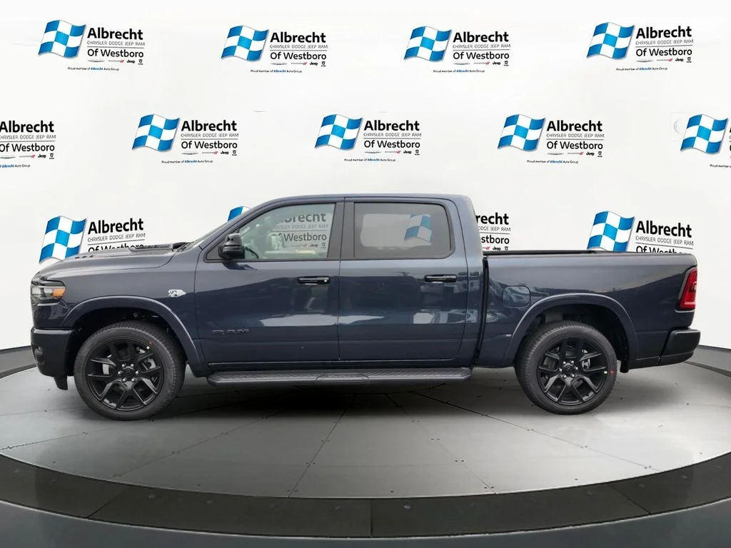 New 2026 Forged Blue Metallic Exterior Paint RAM Laramie image 2