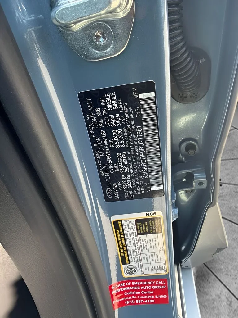 Used 2024 Blue Hyundai Limited image 26