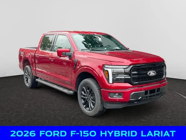 New 2026 Red Ford Lariat image 7