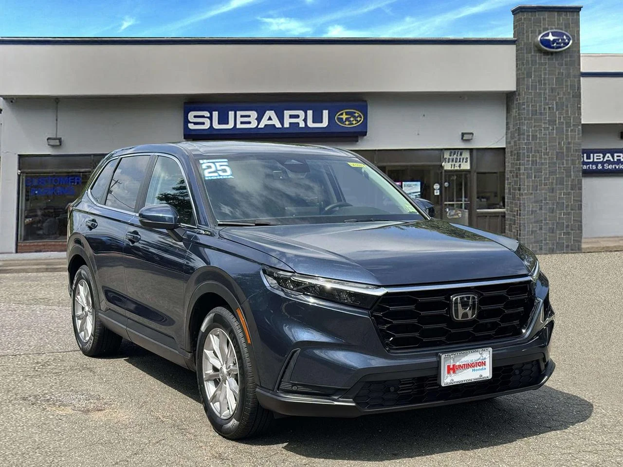 Used 2025 Blue Honda EX-L AWD image 1
