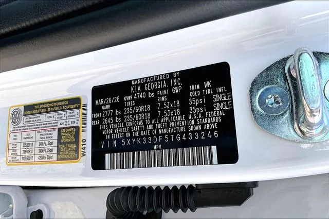 New 2026 White Kia EX image 14