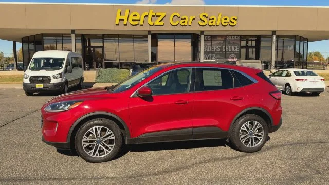 Used 2020 Red Ford SEL image 5