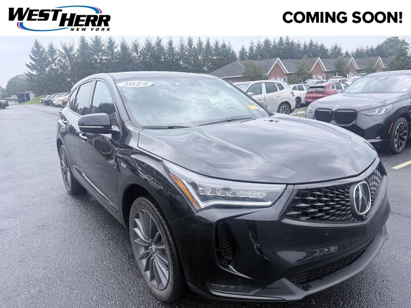 Used 2024 Majestic Black Pearl Acura SH-AWD w/Advance w/A-SPEC image 1