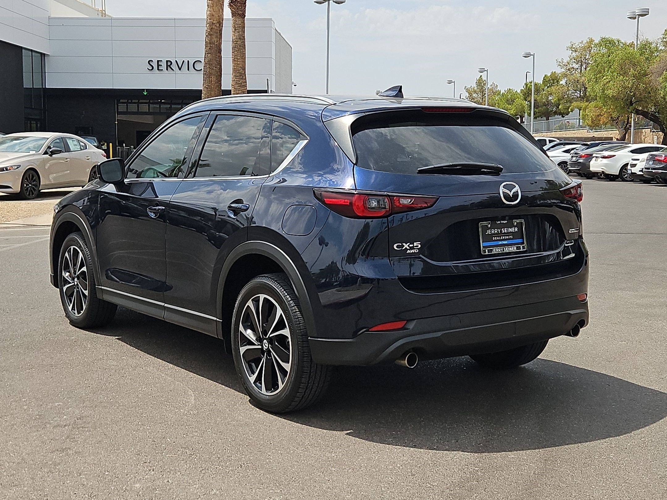 Used 2022 Deep Crystal Blue Mica Mazda 2.5 S Premium Package image 3