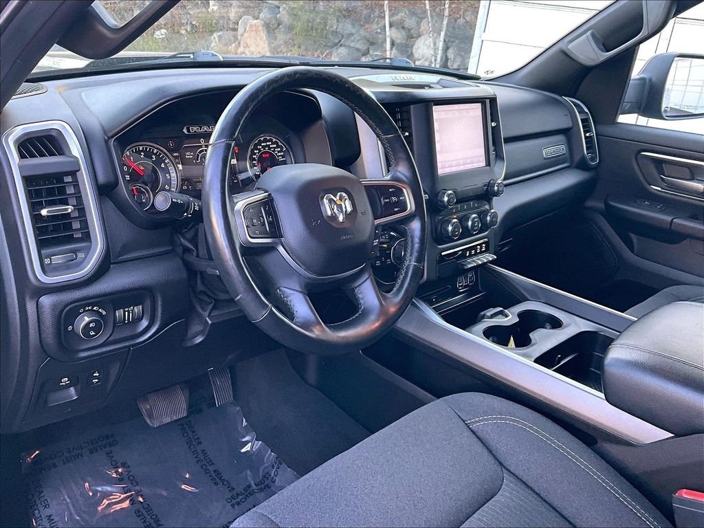 Used 2019 Granite Crystal Metallic Clearcoat Ram Big Horn/Lone Star image 8