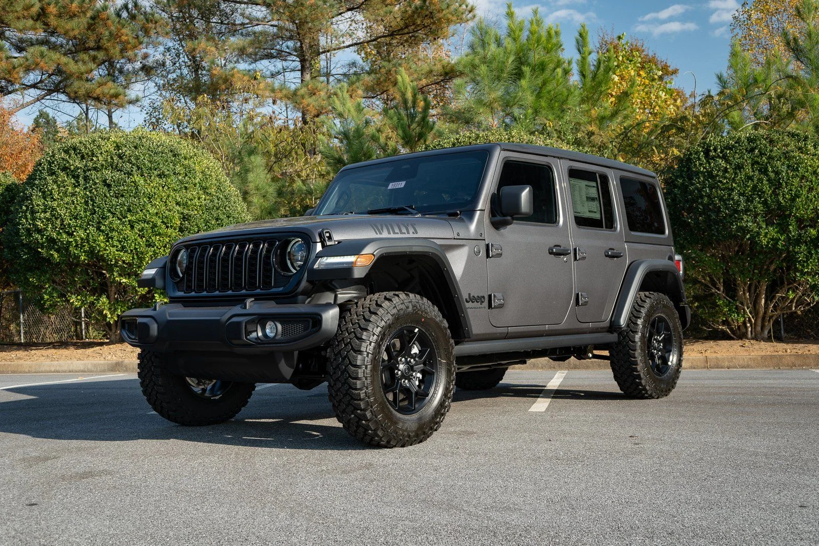 New 2026 Granite Crystal Metallic Clear-Coat Exterior Paint Jeep Willys image 3