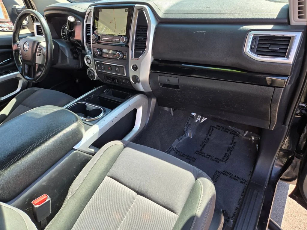 Used 2021 Black Nissan SV image 20