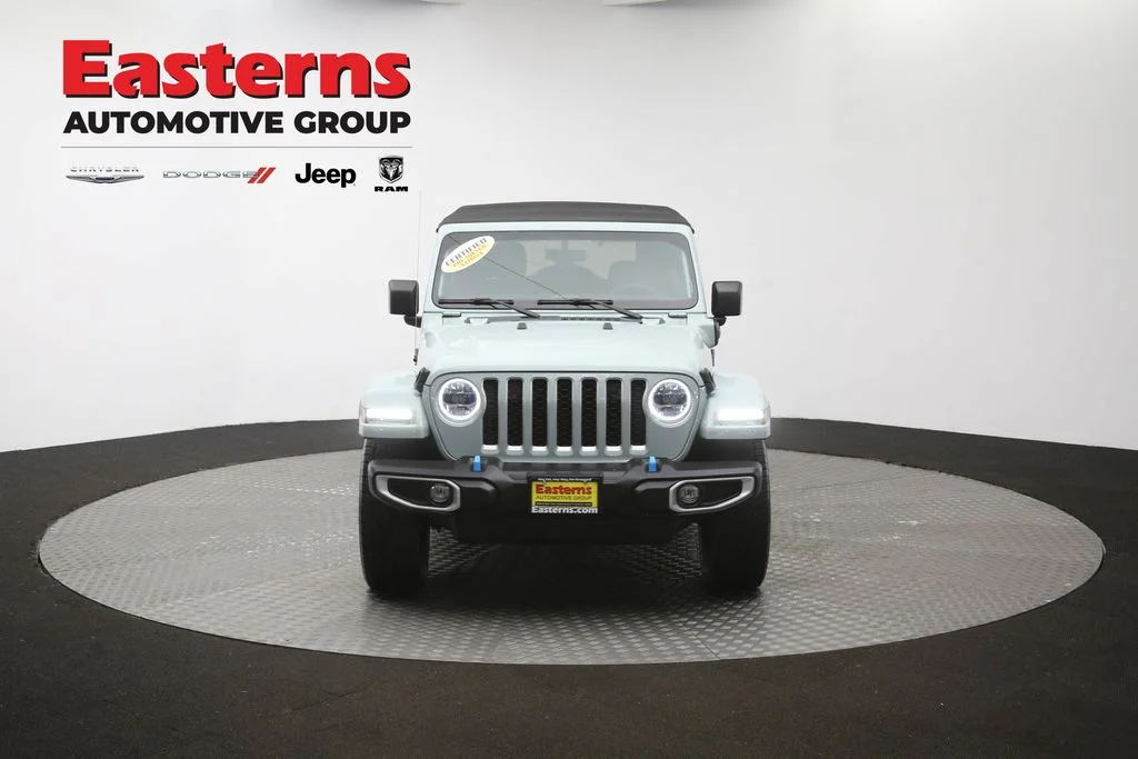 Used 2023 Gray Jeep Sahara 4xe image 51