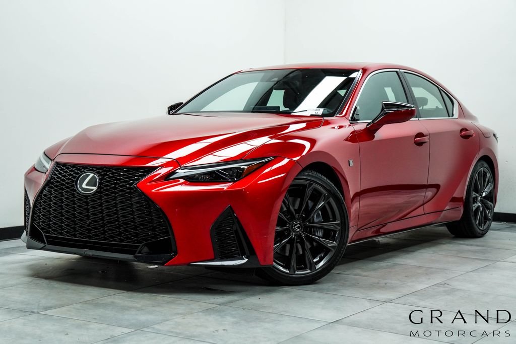 Used 2024 Red Lexus 350 F SPORT Design image 1