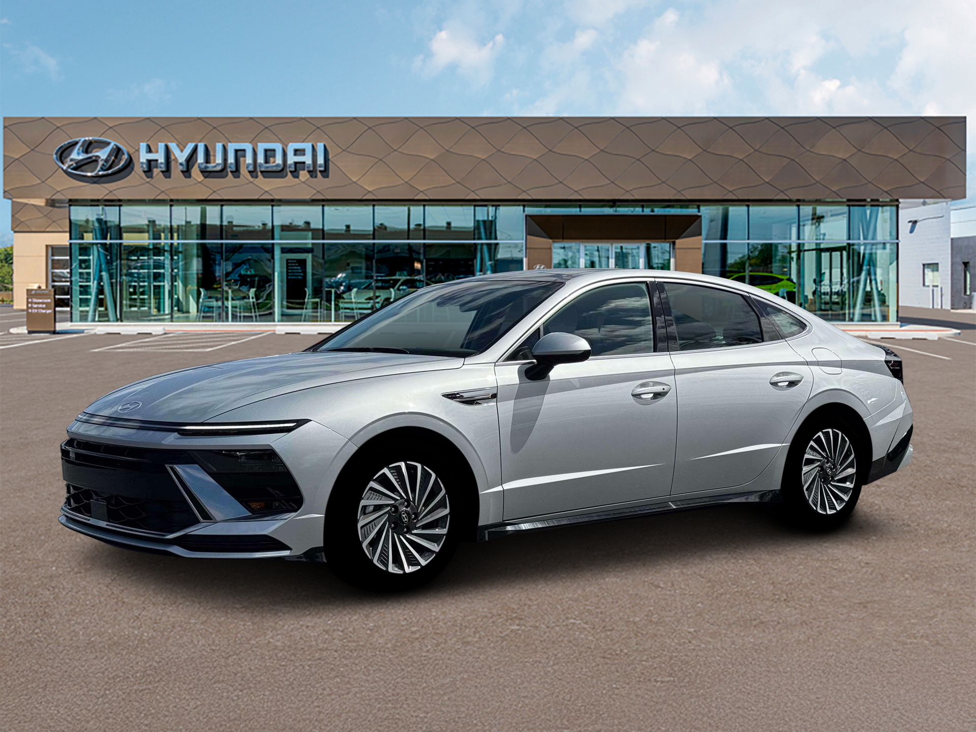 New 2026 Silver Hyundai SEL image 2