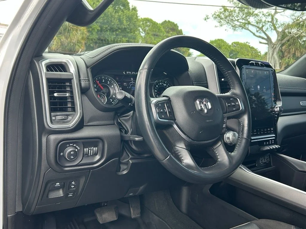 Used 2023 Bright White Clearcoat Ram Laramie image 37