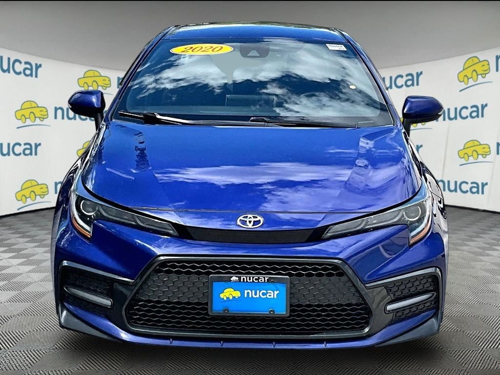 Used 2020 Toyota Corolla SE with VIN 5YFS4RCE6LP015797 for sale in Plymouth, NH