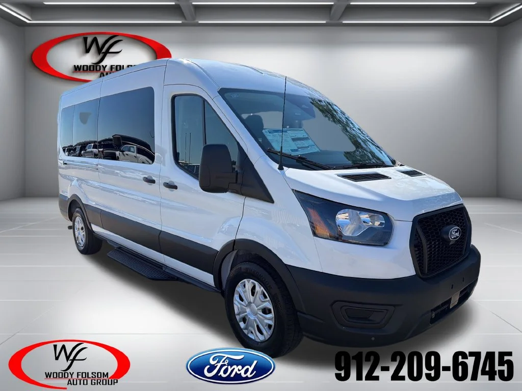 New 2027 Oxford White Ford Passenger Van XL image 1