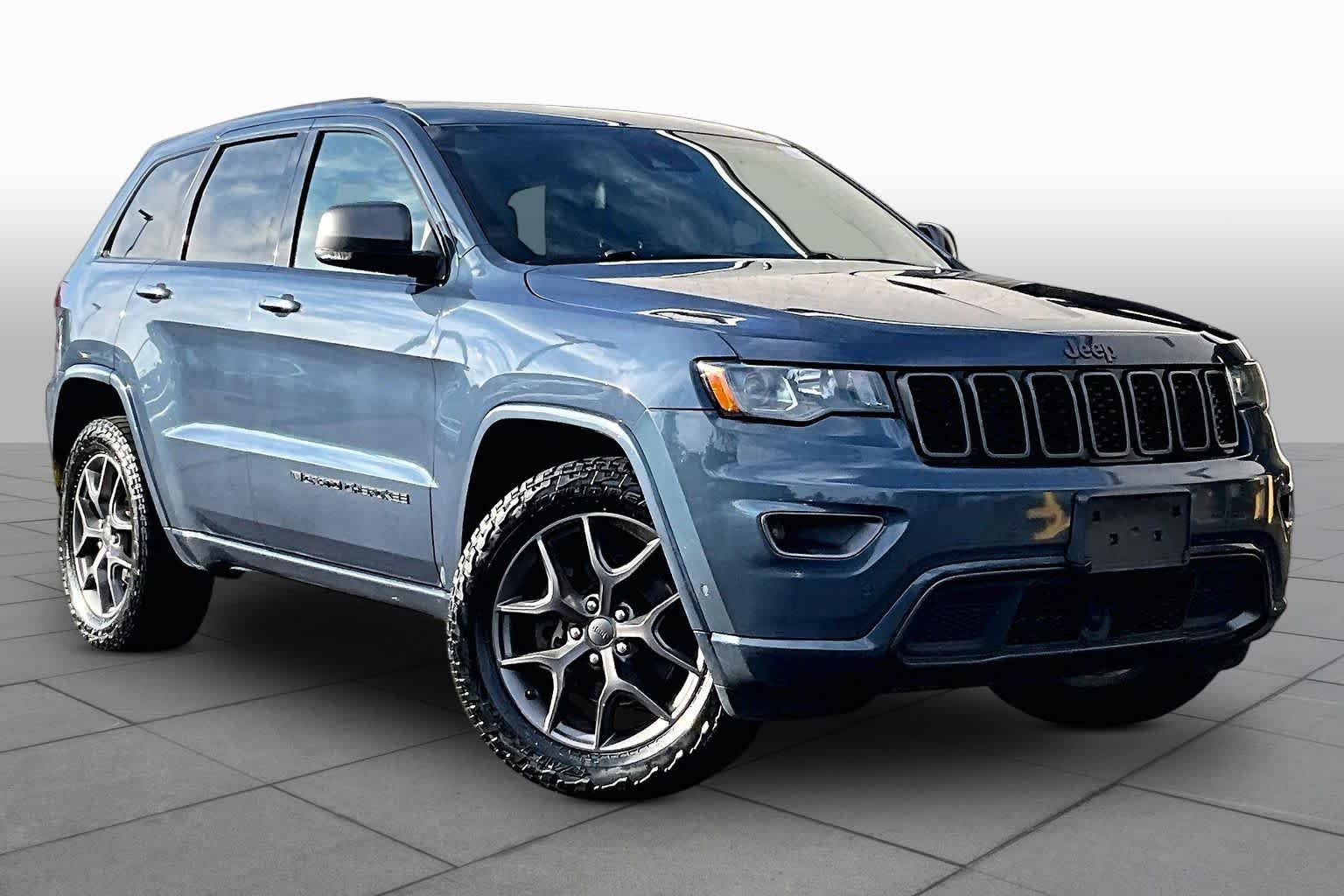 Used 2021 Slate Blue Pearlcoat Jeep 80th Anniversary image 3