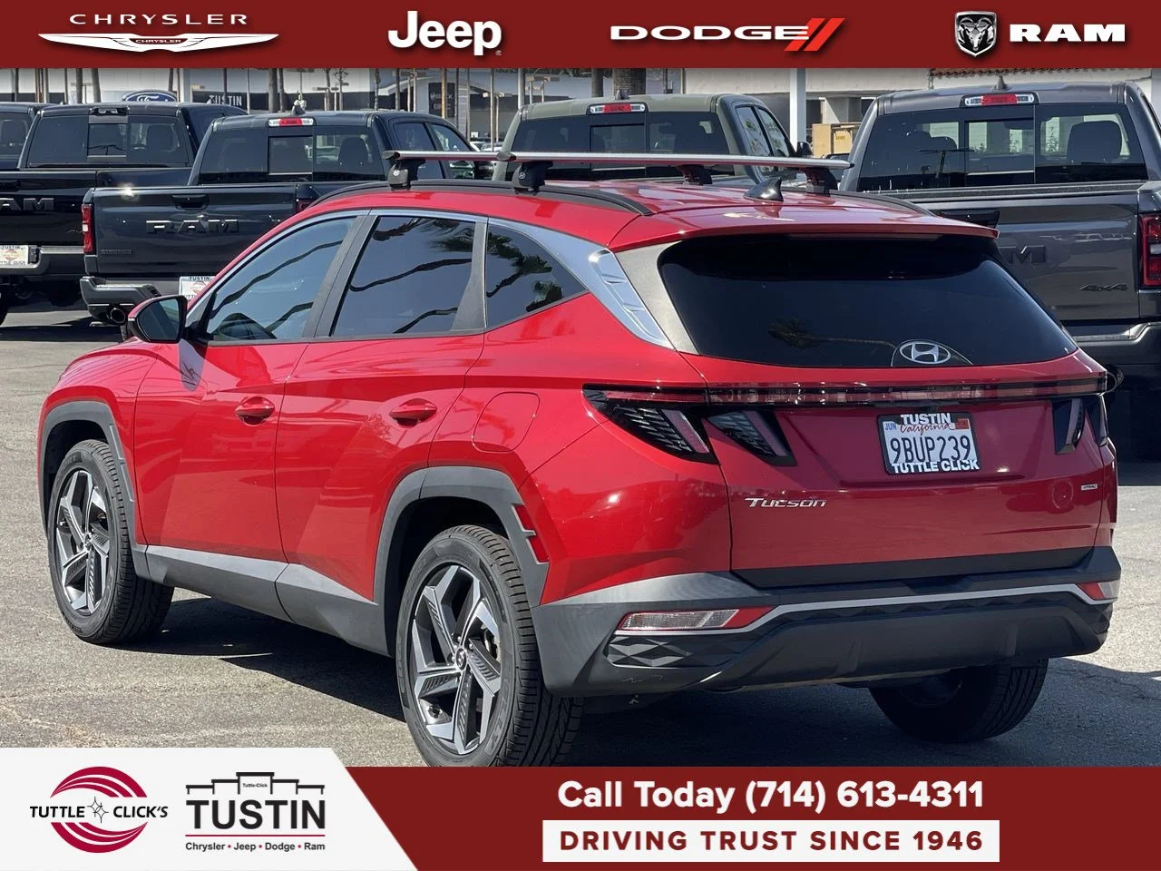 Used 2022 Calypso Red Hyundai SEL image 4