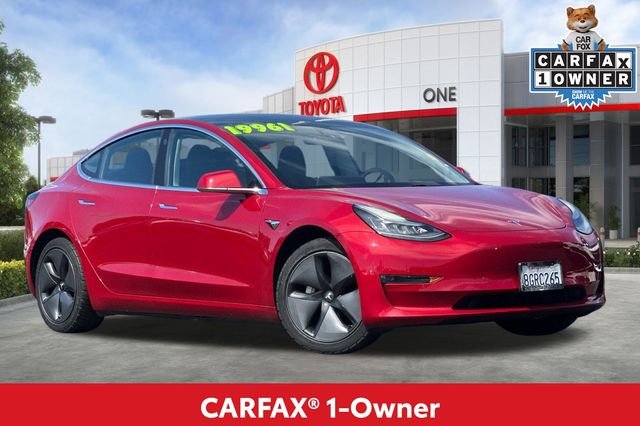 Used 2018 Tesla Model 3 Long Range with VIN 5YJ3E1EA9JF058133 for sale in Oakland, CA