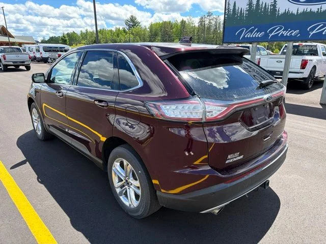 Used 2018 Burgundy Velvet Metallic Tinted Clearcoat Ford Titanium image 3