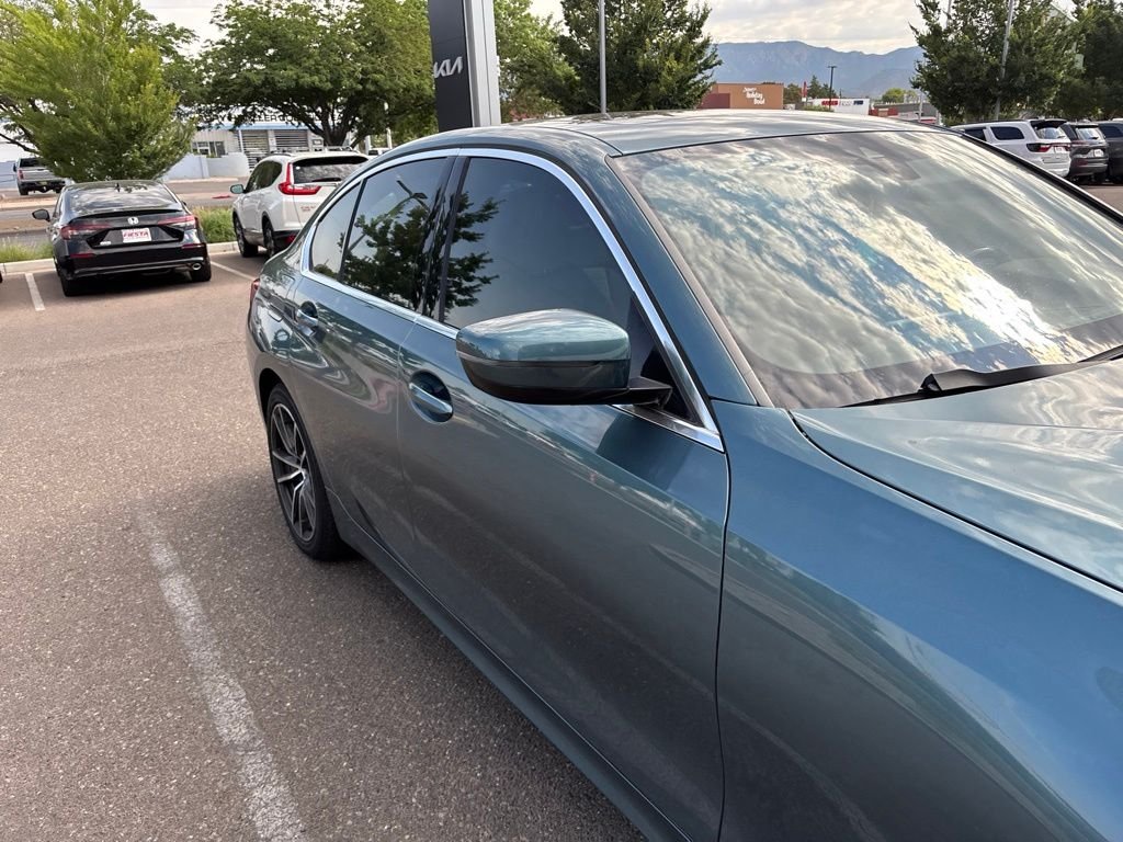 Used 2020 Blue BMW 330i xDrive image 11