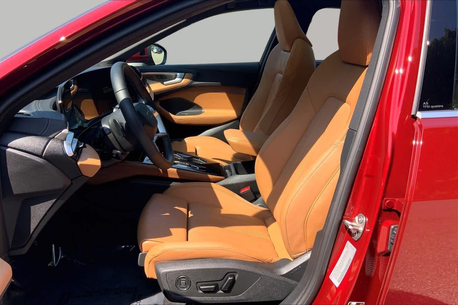Used 2025 Grenadine Red Metallic Audi Premium Plus image 8