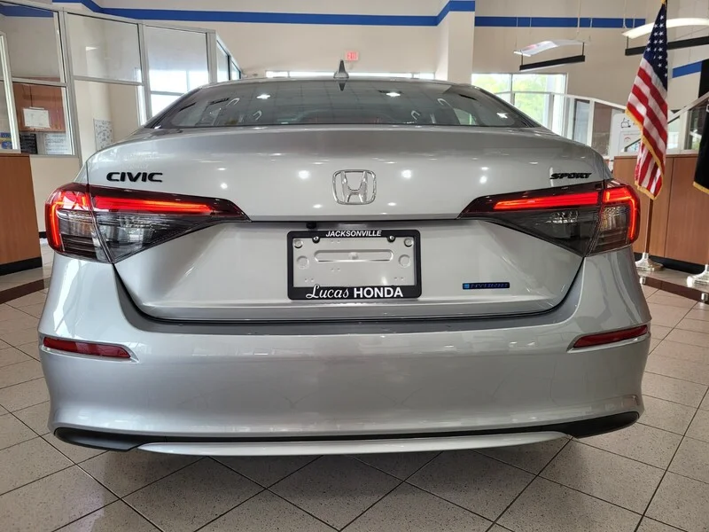 New 2026 Solar Silver Metallic Honda SPORT CVT image 5
