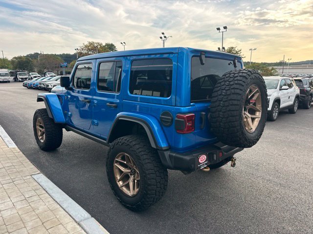 Used 2022 Blue Jeep Unlimited Rubicon 392 image 3