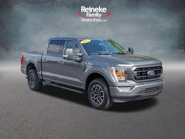 Used 2023 Gray Metallic Ford XLT image 3