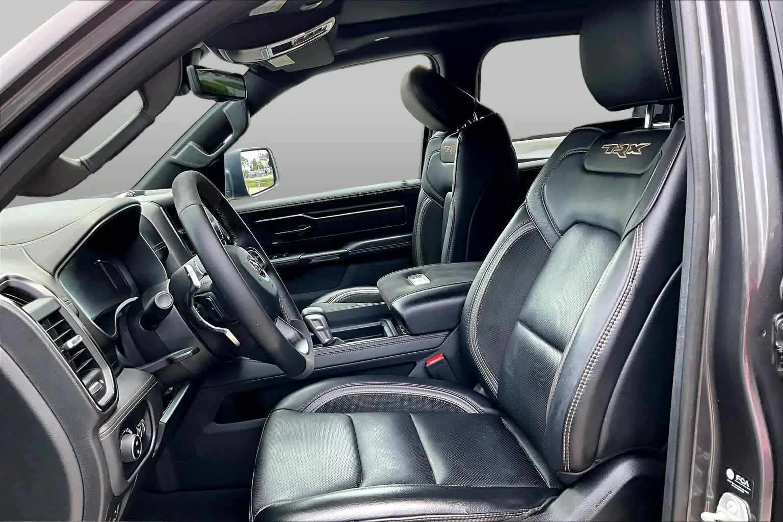 Used 2024 Granite Crystal Clearcoat Metallic Ram TRX image 8