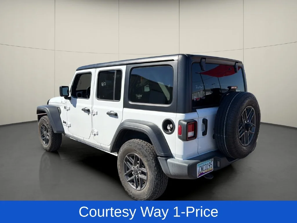 Used 2024 White Jeep Sport S image 6
