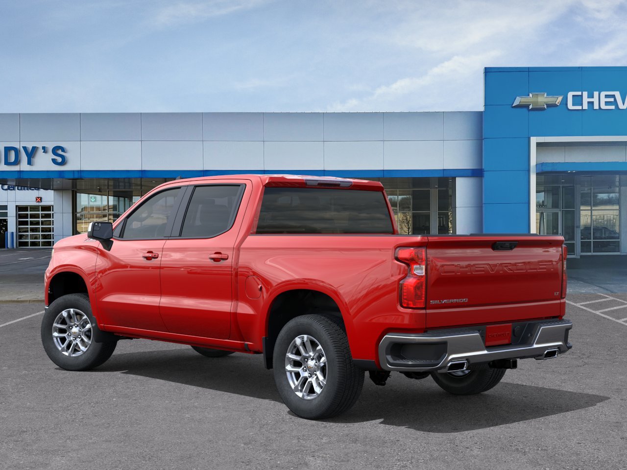 New 2026 Red Hot Chevrolet LT image 3