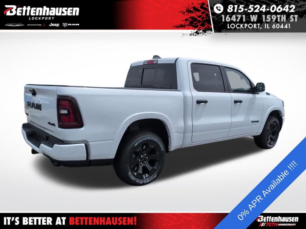 New 2026 Bright White Clear-Coat Exterior Paint RAM Big Horn image 8