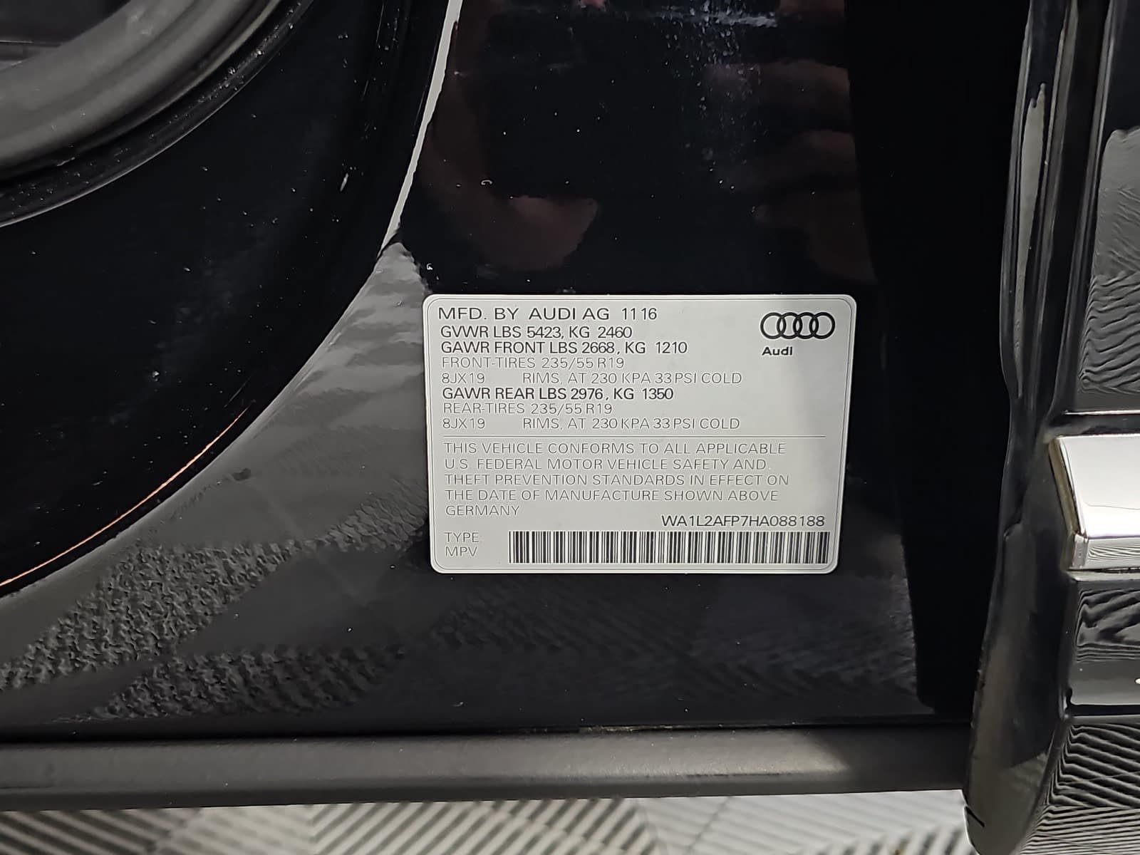 Used 2017 Black Audi 2.0T Premium Plus image 34