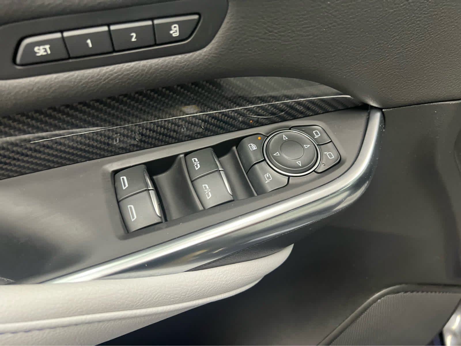 Used 2024 Stellar Black Metallic Cadillac AWD Sport image 18