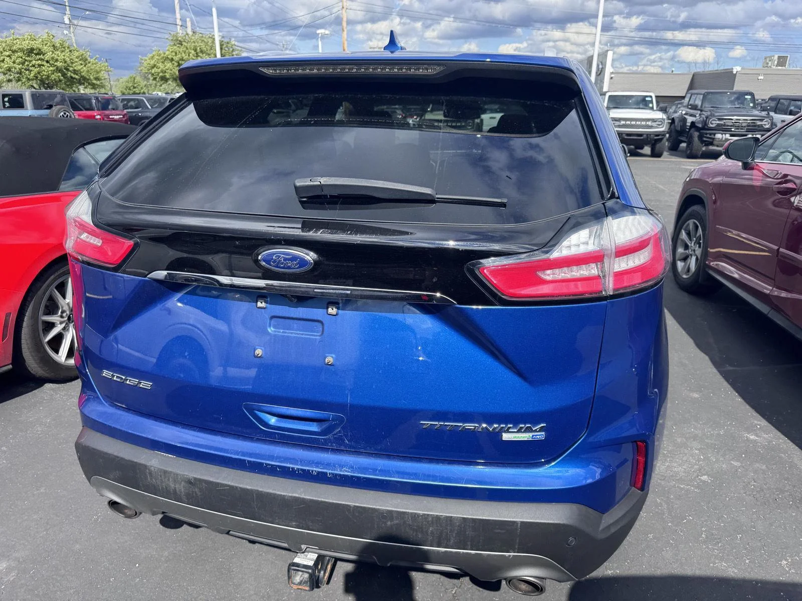 Used 2020 Atlas Blue Ford Titanium image 5