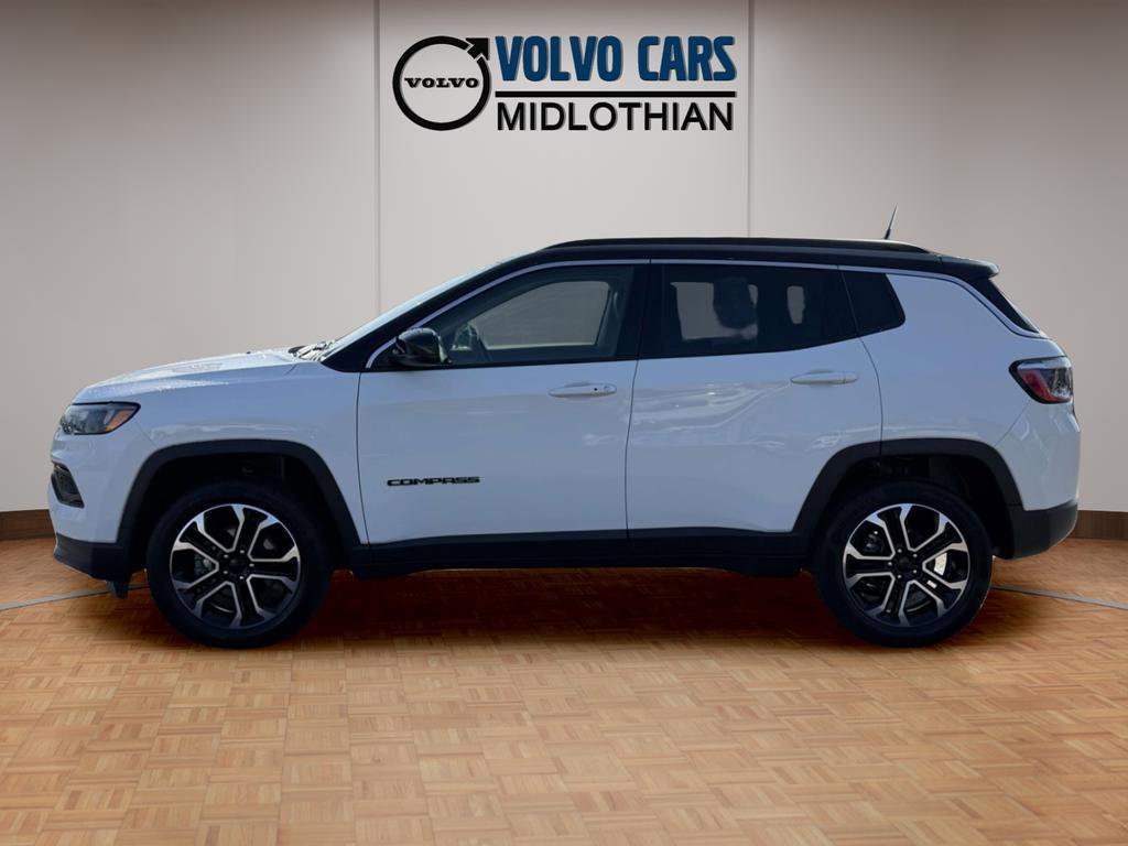 Used 2022 Bright White Clearcoat Jeep Limited image 23