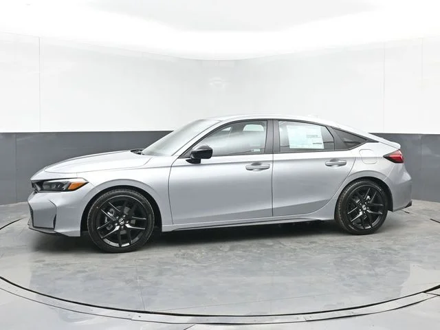 New 2026 Solar Silver Metallic Honda FWD Sport image 9