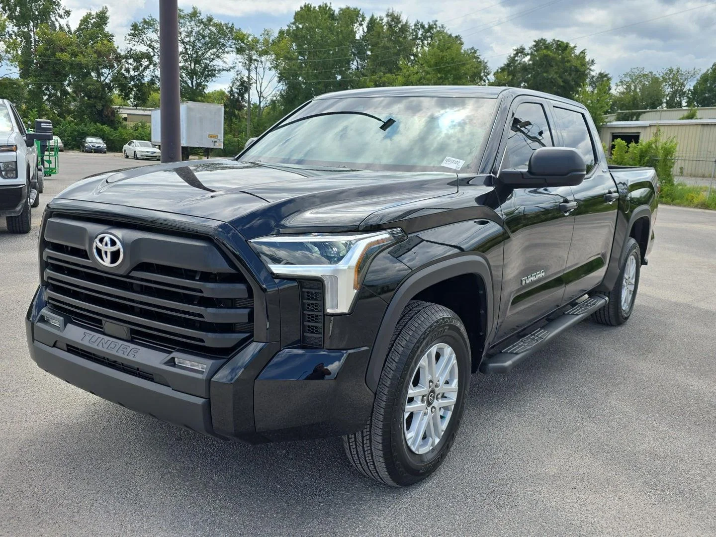 Used 2025 Midnight Black Metallic Toyota SR5 image 8