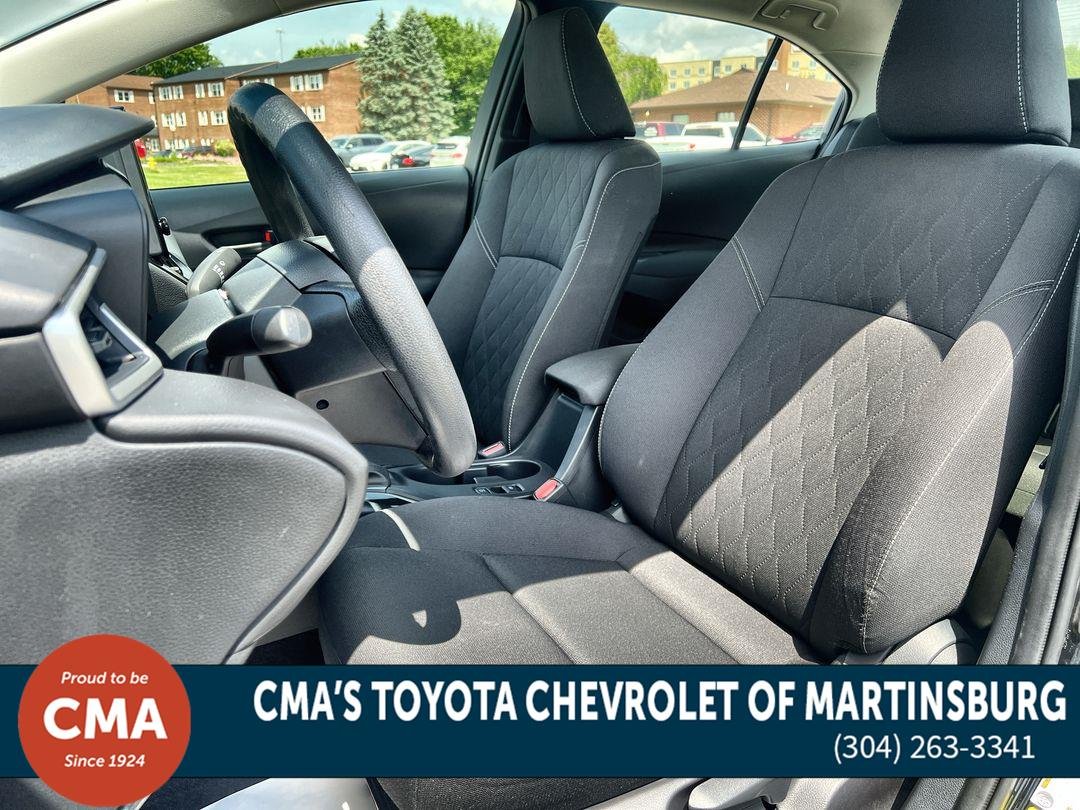 Used 2025 Midnight Black Metallic Toyota Hybrid LE image 13