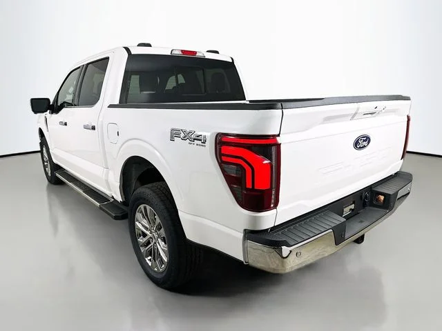New 2026 Star White Metallic Tri-Coat Ford Lariat image 5
