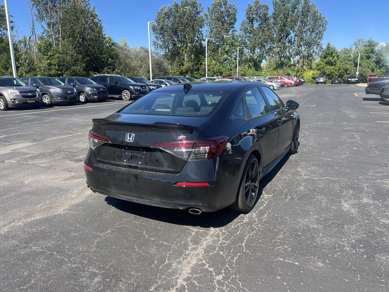 Used 2026 Crystal Black Pearl Honda SI image 12