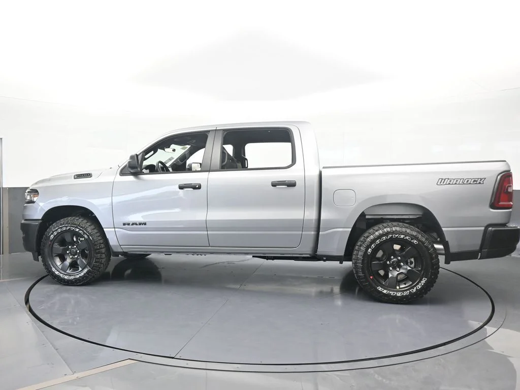 New 2026 Billet Silver Metallic Clear-Coat Exterior Paint RAM Warlock image 3