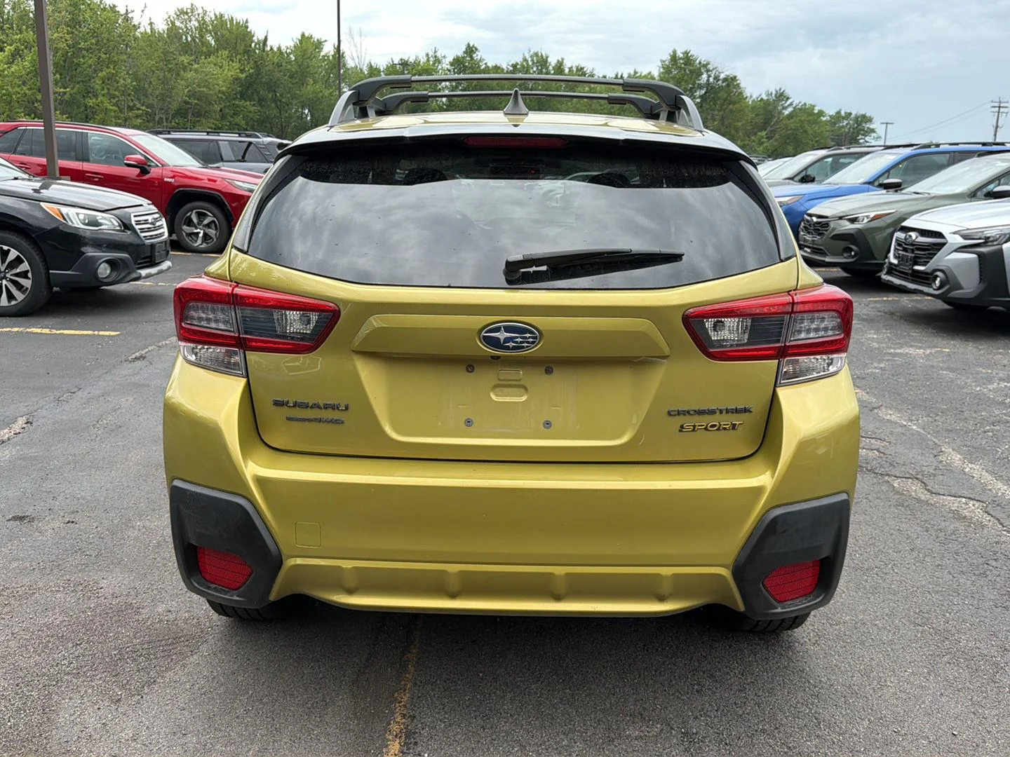 Used 2023 Plasma Yellow Pearl Subaru Sport image 9